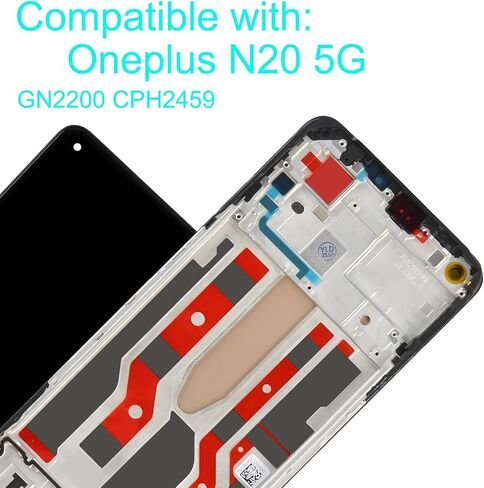Screen Replacement for 1+ OnePlus Nord N200 5G 6.49inch DE2118, DE2117 Assembly LCD Display Touch Screen Digitizer with Repair Tools in Saudi Arabia