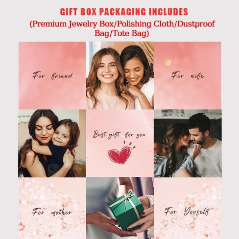 18K Gold over S925 Sterling Silver 1CT Diamond Dangle Earrings, D Color Drop Huggie Hoop Earrings for Women, Unique Gift for Wife on Christmas in Kuwait