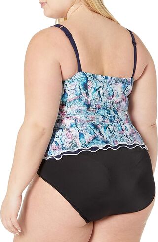 Profile by Gottex Women's Sweetheart Cup Sized Tankini Top Swimsuit in Saudi Arabia
