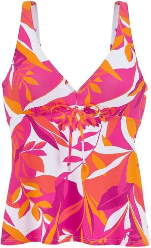 LASCANA Women's Mix Print Tankini Top in Saudi Arabia