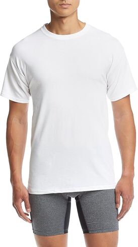 Hanes Ultimate Men's 4 Pack Freshiq Stretch Crew in Saudi Arabia