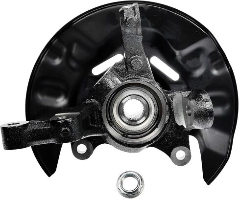 Detroit Axle - Front Steering Knuckles for 2003-2008 Toyota Corolla 2004 2005 2006 2007 2 Steering Knuckles & Wheel Bearing Hubs Assembly Replacement in Saudi Arabia