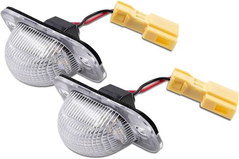 LED License Plate Light Bulb - Rear Tag Light 12V White Compatible with VW Golf II MK2 GTI Mk2 Compatible with Jetta A2 1983-1992 in Saudi Arabia
