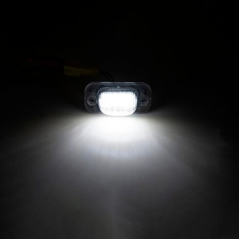 LED License Plate Light Bulb - Rear Tag Light 12V White Compatible with VW Golf II MK2 GTI Mk2 Compatible with Jetta A2 1983-1992 in Saudi Arabia
