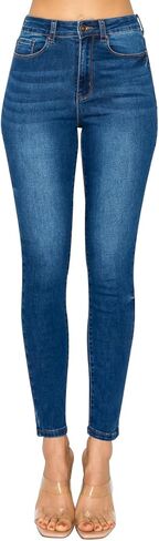 Little Vintage Girls Wax Women's Jeans Butt I Love You Push-UP HIGH-Rise Skinny with Tummy-Tucking Waistband in Kuwait