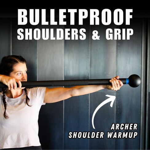 Wolf Strength Training Macebell, 7-25 lbs, Multipurpose Workout Equipment for Core, Stabilizers and Full Body Conditioning in Kuwait