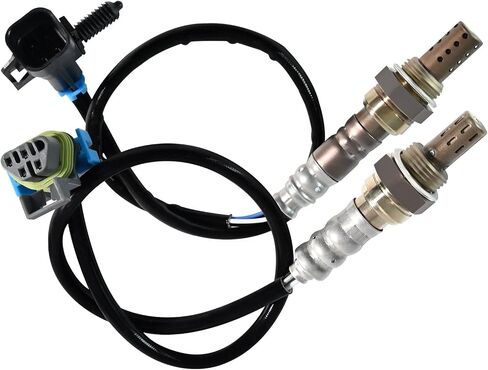 2Pcs 234-4242 234-4251 O2 Oxygen Sensor, Automotive Replacement 02 Sensors Compatible with Chevrolet/Chevy for Equinox 2.4L 2010 2011 2012 2013 2014 for GMC/Terrain 2.4L Upstream Downstream in Saudi Arabia