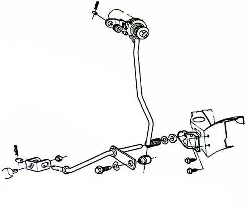 Inline Tube Compatible with 1969-72 GM A-Body Back Drive Frame Bracket 6pc in Saudi Arabia