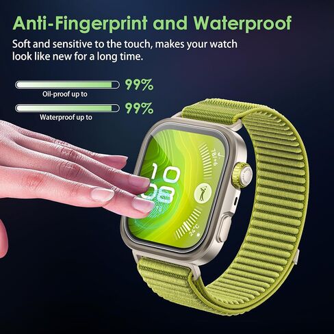 Compatible for Amazfit T-Rex 3 screen protector, Anti-Scratch Tempered Glass flim, Case Friendly, HD Ultra, 3 PACK in Saudi Arabia