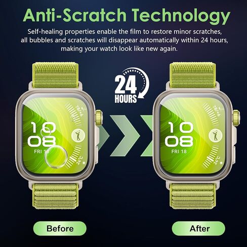 Compatible for Amazfit T-Rex 3 screen protector, Anti-Scratch Tempered Glass flim, Case Friendly, HD Ultra, 3 PACK in Saudi Arabia