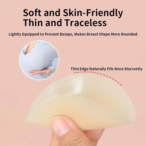 Reusable Silicone Nipple Covers for Women - Adhesive Invisible Pasties - Sticky Breast Petals for Strapless Dress in Saudi Arabia