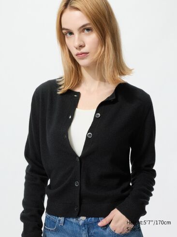 Uniqlo Cashmere Short Cardigan in Saudi Arabia
