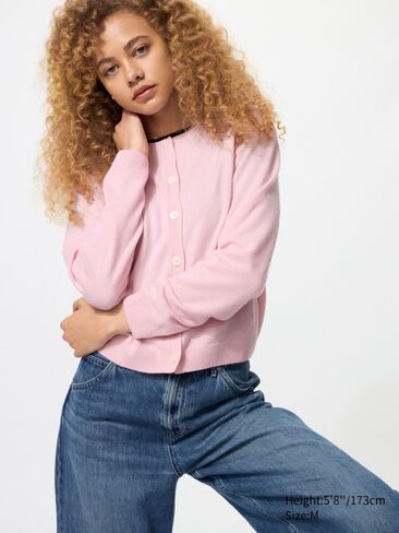 Uniqlo Cashmere Short Cardigan in Saudi Arabia