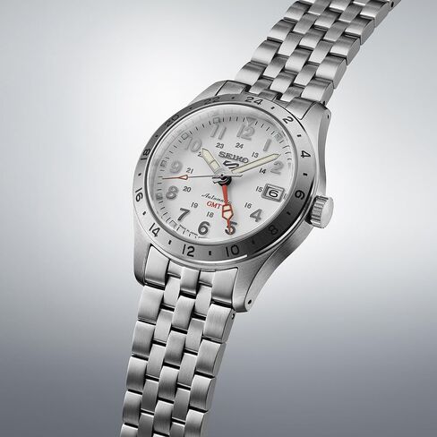 Seiko 5 Sports Field GMT "Sports Style" Mechanical Automatic Winding (Hand Winding Included) Men's in Saudi Arabia