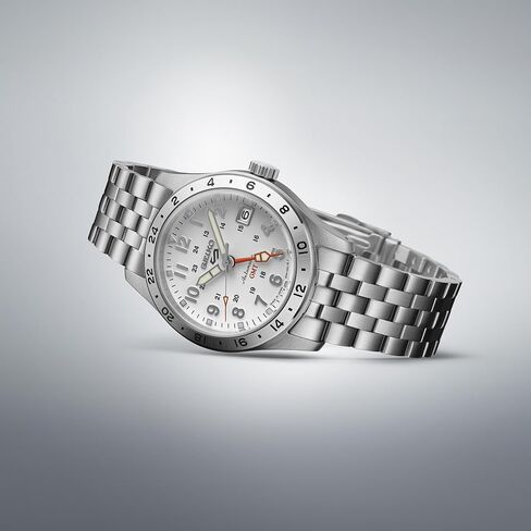 Seiko 5 Sports Field GMT "Sports Style" Mechanical Automatic Winding (Hand Winding Included) Men's in Saudi Arabia
