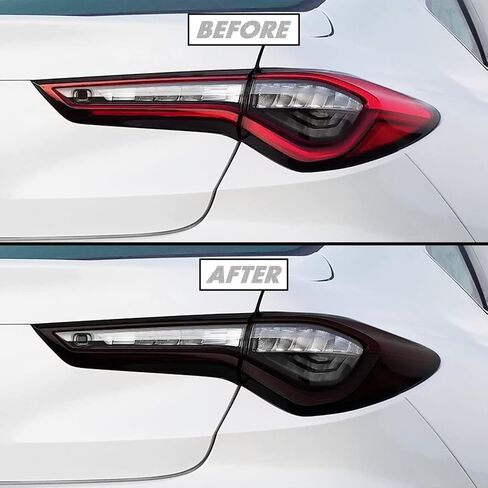 Slickmod Precut Vinyl Smoke Lint لعام 2021-2022 Acura Tlx Tail Light (2. in Kuwait