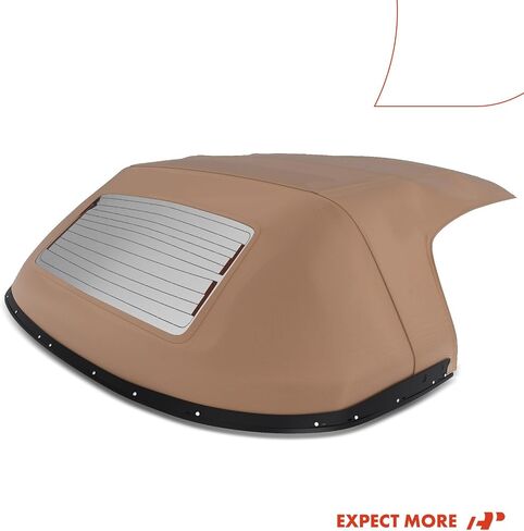 A-Premium Tan Tan Top Top Soft Top متوافق مع Mazda Miata 1990-1997 ، Miata 1999-2005 ، نافذة قابلة للتحويل ، زجاجية قابلة للتحويل in Saudi Arabia