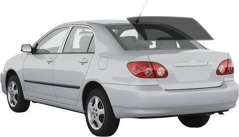 Precut Windows Tint Film All Sides Cars Sun Blocking Protection Privacy Anti Shatter Glass 2 Ply Film 10% Tint Shade kit for Toyota Corolla Sedan 2003-2008 in Saudi Arabia