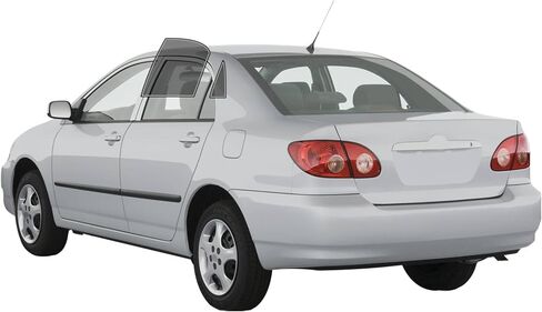 Precut Windows Tint Film All Sides Cars Sun Blocking Protection Privacy Anti Shatter Glass 2 Ply Film 10% Tint Shade kit for Toyota Corolla Sedan 2003-2008 in Saudi Arabia