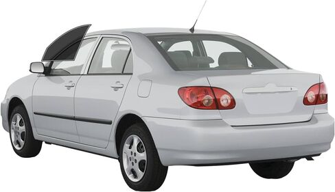 Precut Windows Tint Film All Sides Cars Sun Blocking Protection Privacy Anti Shatter Glass 2 Ply Film 10% Tint Shade kit for Toyota Corolla Sedan 2003-2008 in Saudi Arabia