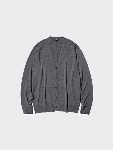 Uniqlo Merino Cardigan | V-Neck in Kuwait