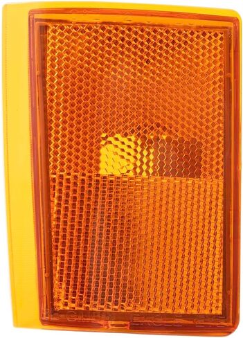 Brock Replacement 4 Pc Side Signal Marker Reflectors Compatible with Chevrolet 1988-1993 C/K Pickup 1992-1993 Suburban Blazer in Saudi Arabia