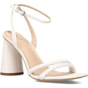 Sam Edelman Women's Kia Heeled Sandal, Bright White, 6.5 in Kuwait