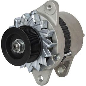 Alternator Fits Excavator Pc120-6pc100-6pc120Lc-6pc120Lc-6E0pc130-6 25-Amperage M50.8-B+ Terminal External-Fan Negative-Polarity Internal-Regulator 24 in Saudi Arabia