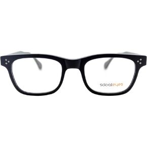 SocialEyes Italian Handmade Colorful Square Acetate Eyeglasses, Non-Prescription/Rx-able Designer Glasses Frame for Men Women in Saudi Arabia