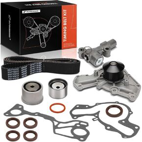 مجموعة حزام توقيت محرك A-premium مع مضخة المياه متوافقة مع سيارات Dodge & Mitsubishi-Stealth 1991-1996 ، 3000GT 1991-1999 ، Diamante 1992-1995-DOHC 3.0L in Kuwait