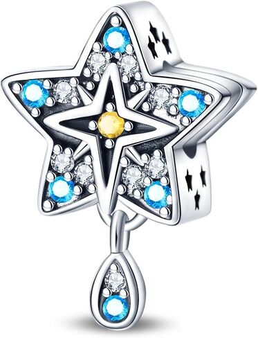 Classic Charms For Women 925 Sterling Silver Charms Pendant Beaded Gift fit Pandora Bracelets, Can Be Matched For Women in Kuwait