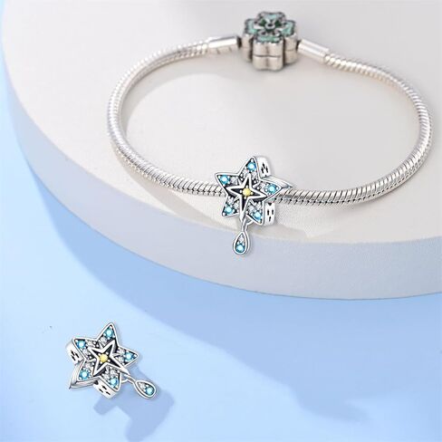 Classic Charms For Women 925 Sterling Silver Charms Pendant Beaded Gift fit Pandora Bracelets, Can Be Matched For Women in Kuwait