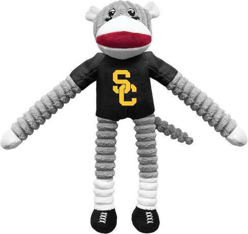 Littlearth Unisex-Adult NCAA Florida Gators Sock Monkey and Flying Disc Pet Toy Combo Set, Team Color, One Size in Saudi Arabia