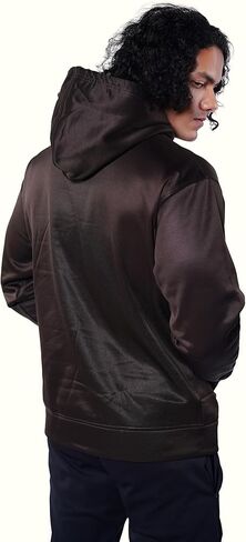 Men's Fleece Pullover Hoodie – Water-Resistant, Windbreaker, Quick-Dry, Warm, Kangaroo Pocket, Designer Hood in Kuwait