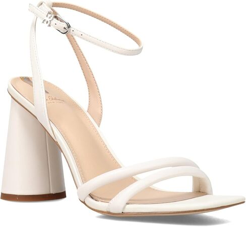 Sam Edelman Women's Kia Heeled Sandal, Bright White, 6.5 in Saudi Arabia