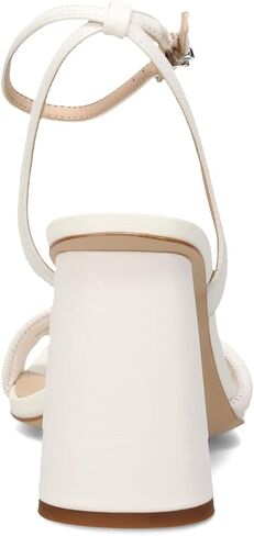 Sam Edelman Women's Kia Heeled Sandal, Bright White, 6.5 in Saudi Arabia