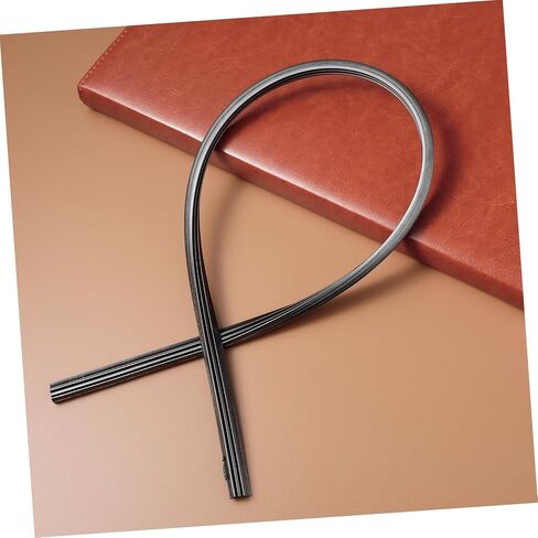 Cabilock 2pcs Auto Windscreen Wiper Rubber Strips Durable Black Wiper Stripe for Easy Replacement Compatible with Cars Performance in Saudi Arabia