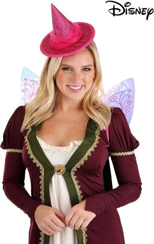 Disney Flora the Fairy Headband & Wings Kit - Glittery Hat with Iridescent Vinyl Wings, Officially Licensed in Saudi Arabia