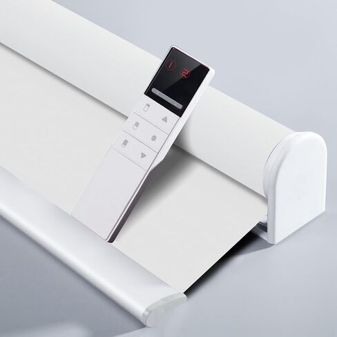 Zshine Window Window Window Thuilds تخصيص العرض (23-95 بوصة) التحكم عن بعد اللاسلكي وقابل لإعادة الشحن الستائر في النوافذ ، المنزل ، المكتب ، الفندق ، النادي ، مطعم (82010 جرام) in Kuwait