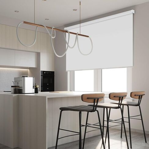 Zshine Window Window Window Thuilds تخصيص العرض (23-95 بوصة) التحكم عن بعد اللاسلكي وقابل لإعادة الشحن الستائر في النوافذ ، المنزل ، المكتب ، الفندق ، النادي ، مطعم (82010 جرام) in Kuwait