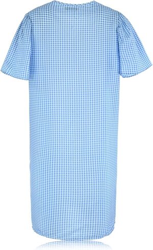 JEFFRICO House Dresses for Women with Pockets - Lightweight Breathable Short Sleeve Housecoat in Kuwait