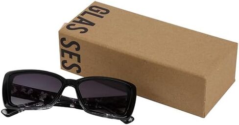 Black Marble Pattern Frame, Gradient Gray Lenses Sunglasses. in Saudi Arabia