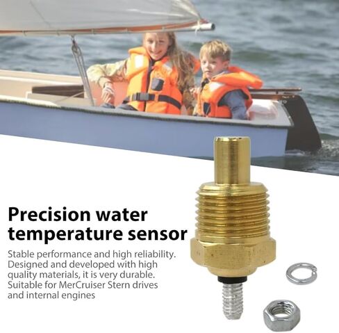 Premium 806490T Engine Temp Sensor for MerCruiser Stern Drives and Inboard Engines Replace 18-5897 385387 97257A1 806490T in Saudi Arabia