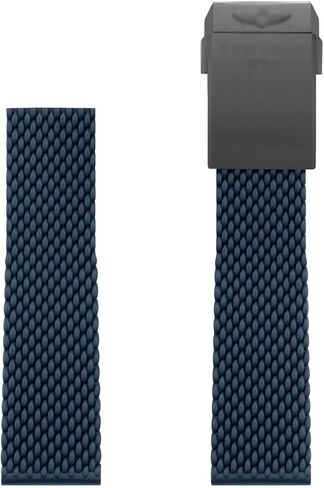 for Breitling Watchbands 22mm 24mm Rubber Watchband for Avenger NAVITIMER World Rubber Waterproof Soft Black Diver PRO Rubber Strap with Buckle in Saudi Arabia