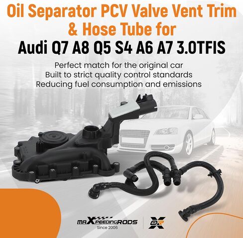 MaxPeedingRods محرك Drankcase Vent Valve مع أنبوب الخرط in Saudi Arabia