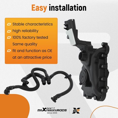 MaxPeedingRods محرك Drankcase Vent Valve مع أنبوب الخرط in Saudi Arabia