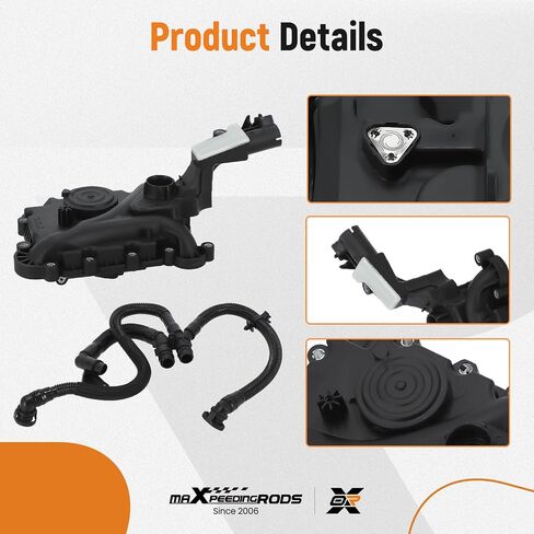 MaxPeedingRods محرك Drankcase Vent Valve مع أنبوب الخرط in Saudi Arabia