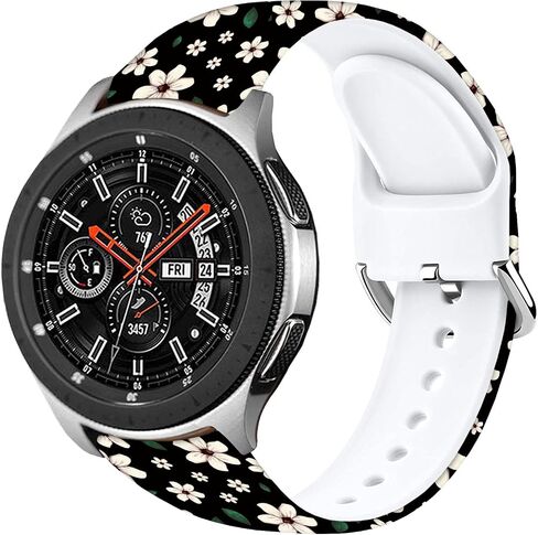 Mouse Theme Bands Compatible with Samsung Galaxy Watch 6/Watch 5/Watch 4/Watch 42mm/Watch 3 41mm/Active 2 44mm/Active 40mm/Gear Sport/S2 Classic/TicWatch 2 Fancy 20mm Cartoon Strap in Kuwait