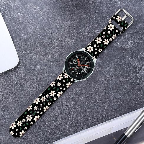 Mouse Theme Bands Compatible with Samsung Galaxy Watch 6/Watch 5/Watch 4/Watch 42mm/Watch 3 41mm/Active 2 44mm/Active 40mm/Gear Sport/S2 Classic/TicWatch 2 Fancy 20mm Cartoon Strap in Kuwait