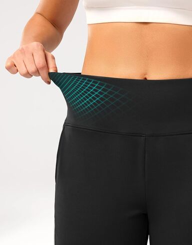G Gradual Women's Bermuda Long Shorts 14" Knee Length Capris with Pockets High Waisted Athletic Casual Shorts for Women in Saudi Arabia